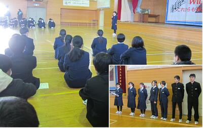 生徒朝会12月17日