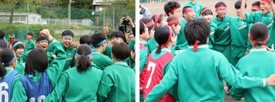 3学年種目　円陣